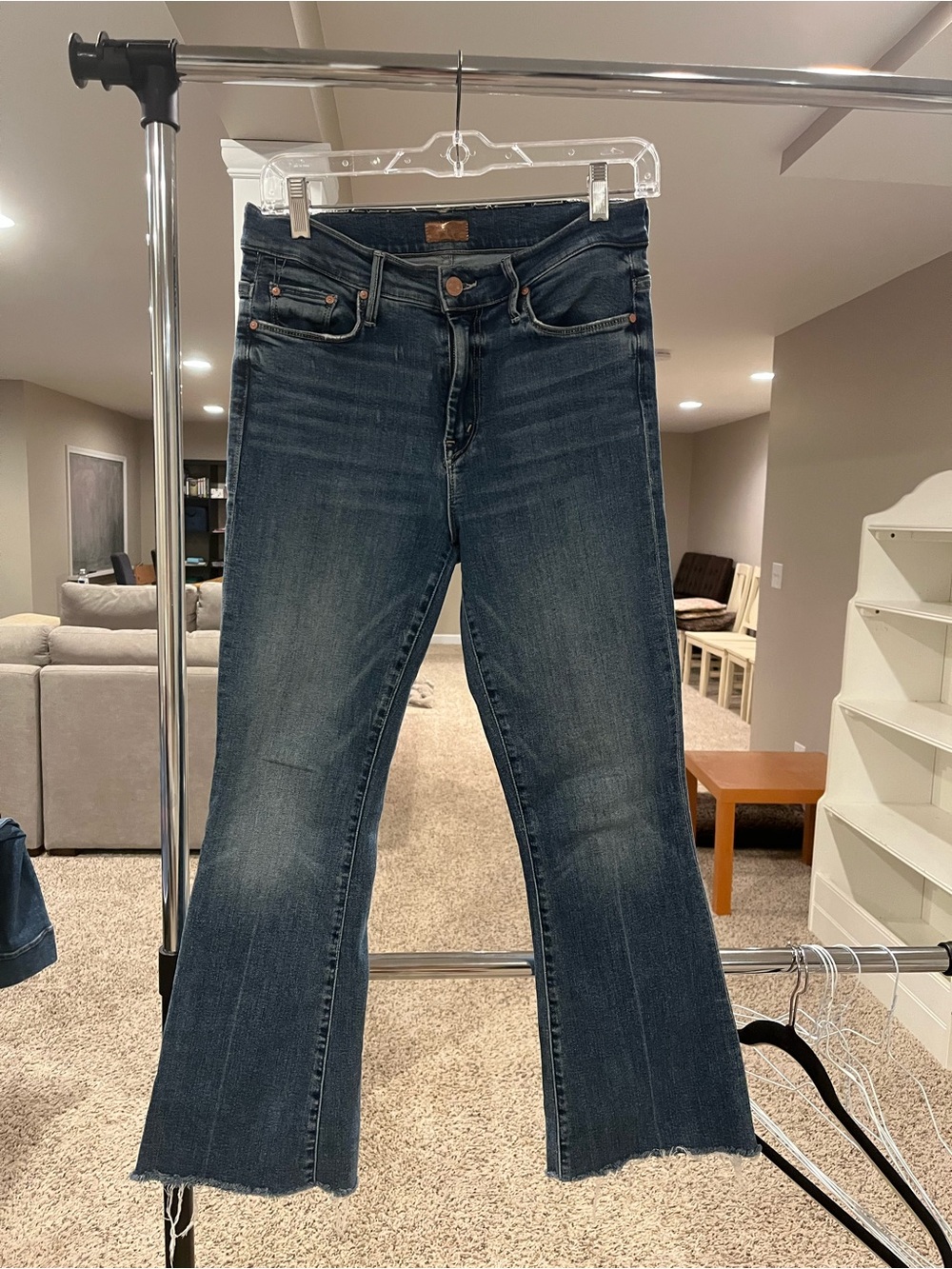 MOTHER Weekender Fray jeans